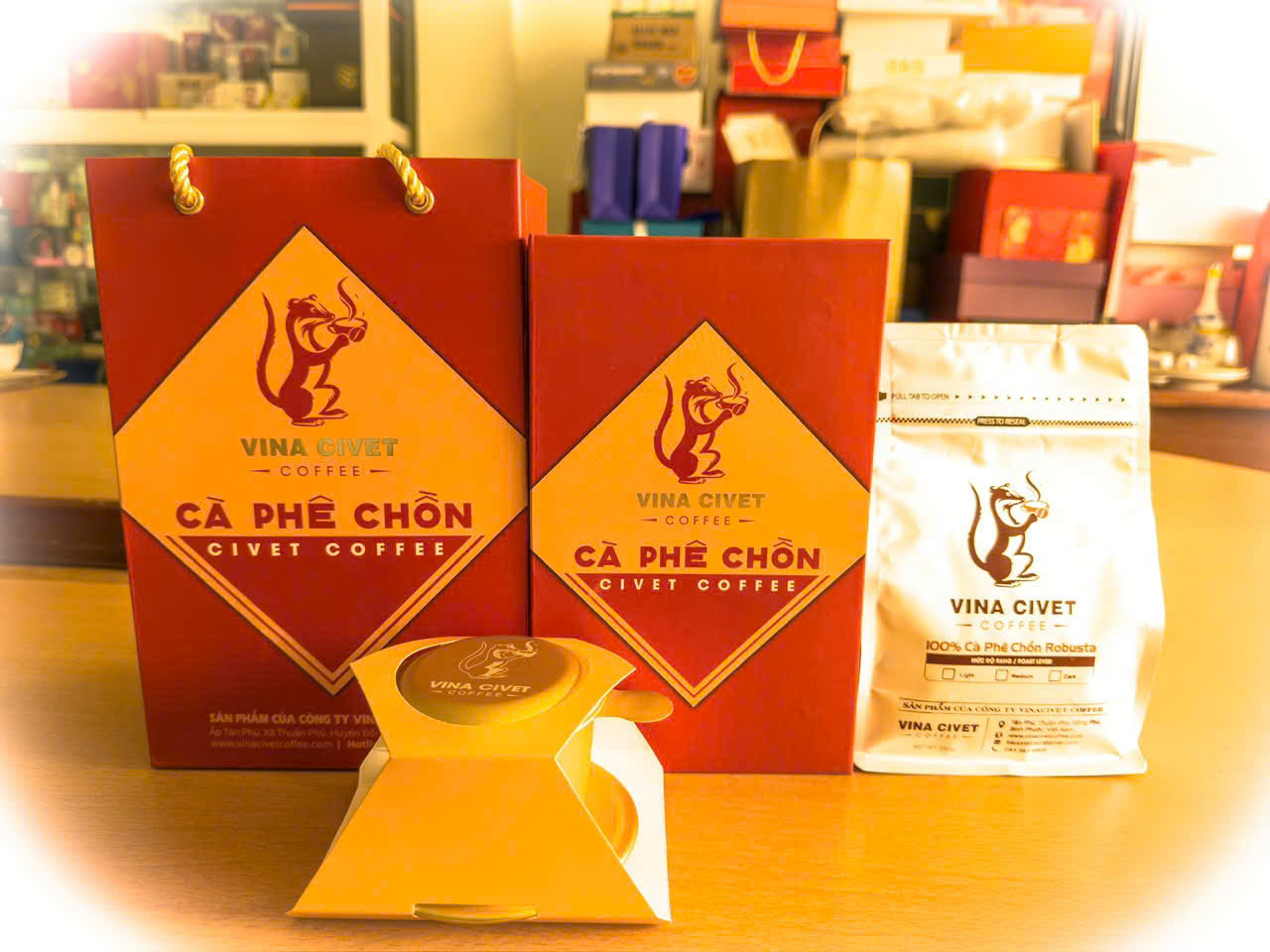 Hạt cà phê chồn